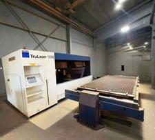 Trumpf #TruLaser-1030, fiber laser, 3000 watts, 5' x 10' table, 120" X, 60" Y, 3" Z, Siemens Sinumerik