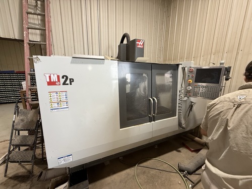 Haas #TM-2P, CNC vertical machining center, 10 automatic tool changer, 40" X, 16" Y, 16" Z, 6000 RPM, 7.5 HP