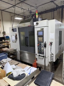 YCM #XV-1020A, CNC vertical machining center, 24 automatic tool changer, 40" X, 20.4" Y, 21.2" Z, 10000 RPM