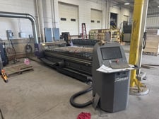 Hornet #LTX, CNC plasma table, Hypertherm HPR260XD, 5' x 10' table, 750 IPM, 1" mild steel cut, 3500 lb.