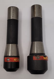 ETM R8 end mill holder, 1/2" & 5/8", Set of 2