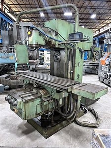 WMW Heckert #FW400, universal horizontal mill, 18" x 71" table, 50 taper, 28-1400 RPM vertical, 45-2240 RPM