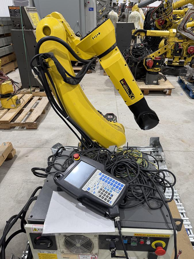 Fanuc, M-20iD/25, 6-Axis Industrial Robot Arm, 72" reach, 25 kg payload, Fanuc R-30iB Plus controller, 6,482