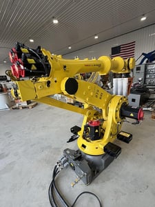 Fanuc, M-900iB/280L, 6-Axis Industrial Robot Arm, 122.2" reach, 280 kg payload, Fanuc R-30iB Plus controller