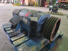 100 HP 1800 RPM U.S. Motors, Frame 366AT, DPFVBB, 500 VA, 300/150 VF