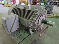 350 HP 1800 RPM Teco Westinghouse, Frame 449T, TEFC BB, 460 Volts, New Surplus