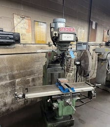 Seiki XL #3VH, turret type vertical mill with Newall DP700 2-Axis digital read out, 10" x50" table, 3 HP