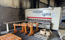 1/2" x 10' Cincinnati #500HSx10FT, hydraulic power squaring shear, 48" front operated power back gauge, 13