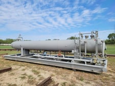 Pro Con 36" x 30' ProCon, 1440 PSI - 30' Phase Separator on skid with piping and valves, unused, 2017