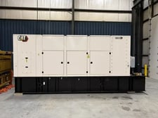 1000 KW Caterpillar #D1000GC, diesel genset, 277/480 V., 3-phase, 1483 HP @ 1800 RPM, C32 engine, EPA Tier 2
