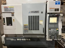 Okuma #MU-400VA, 5-Axis CNC vertical machining center, OSP-P100 Control, 30" X, 18" Y, 18" Z, 15000 RPM, 32