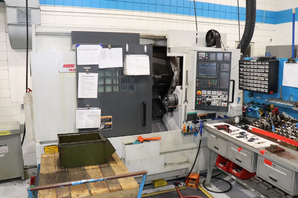 Mori Seiki #NL-2500SY/700, CNC Turning Center, 10" chuck, 3.125" hole, MSX-850III, live tool, sub spindle