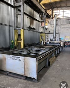 Northern Vision #NVHD-6x30, CNC plasma, 6' x 30' cutting area, 1000 IPM, Hypertherm Powermax 125, SDS Plate