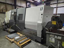 Samsung #SL-45MC/2200, CNC Lathe, 30.5" swing, 88.8" machining length, 24.4" turning diameter, 24" hydraulic