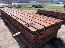 60" x 240" x 14" T-Slotted Floor Plates
