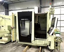 DMG Mori Seiki #CMX-800V, 3-Axis CNC Vertical Machining Center, 31.5" X, 22" Y, 20.1" Z, 43.3" x 22" table