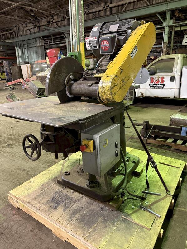 20" Tabor, Cut-Off Saw w/ Split Table