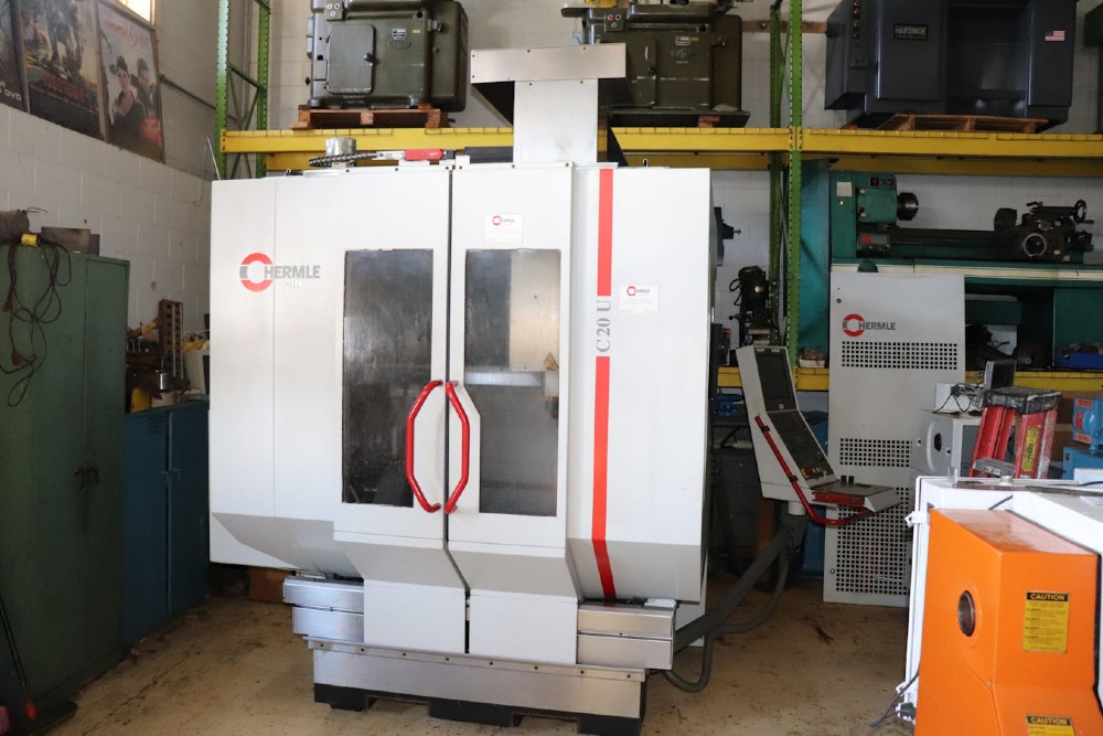 Hermle #C20U, CNC Machining Center, 5 Axis, Heidenhain iTNC 530 CNC control, 30 automatic tool changer, 18000