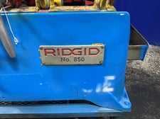 2.5" - 4" Ridgid #850, Pipe Threader, foot switch, 15 A, 115 V., 1PH