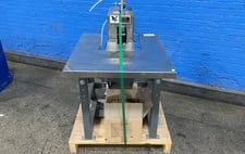 L Clip Applicator, 3M #S-867, 140 psi, 18" x 22" table, foot pedal