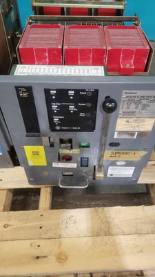 1200 Amps Westinghouse DS-416, Air Circuit Breaker, 1600A Frame, Amptector LIG, Drawout