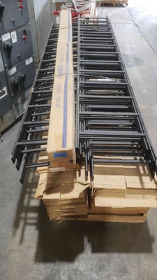 chatsworth cpi cable runway ladder rack, 12" & 18", LOT of 37