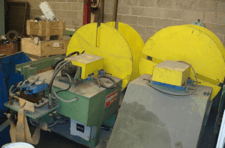5/16" x 26" Stamco, Self-Ejecting Type Scrap Winder, w/ Level Wind, 42" outside dimension