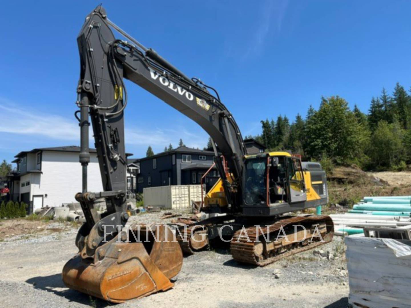 Volvo EC350EL, 3843 hours, S/N: VCEC350EC00314183, 2020