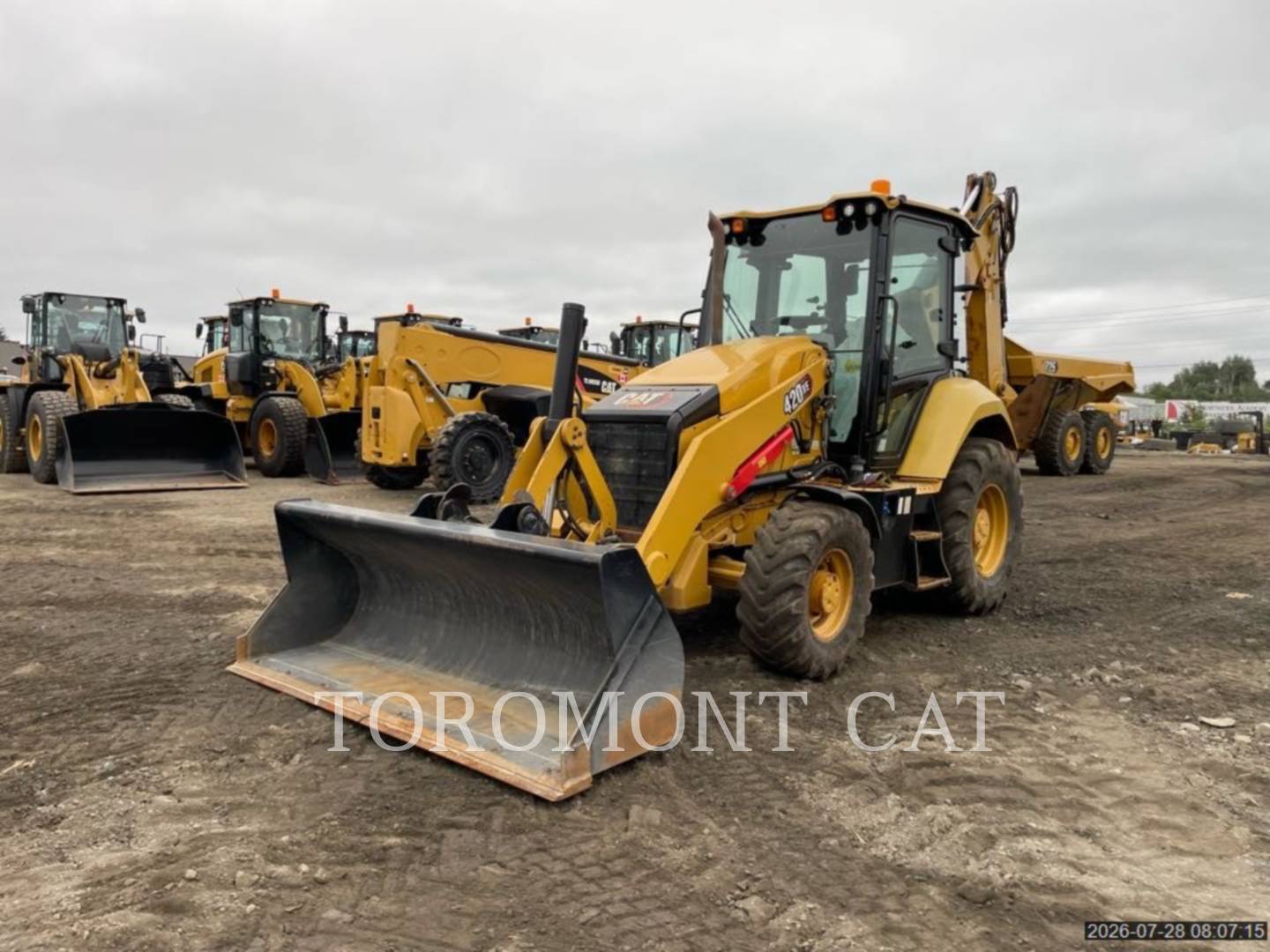 Cat 420-07XE, Backhoe Loader, 1427 hours, S/N: H9X01828, 2022