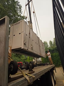 42 Ton, Motivair By Schneider Free Cooling Chiller with Scroll Air Cooled, unused, 2021