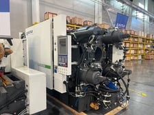 506 Ton, 39.68 oz., Haitian #JUVSE4500/2400, injection molding machine, 3.15" screw diameter, Keba Control