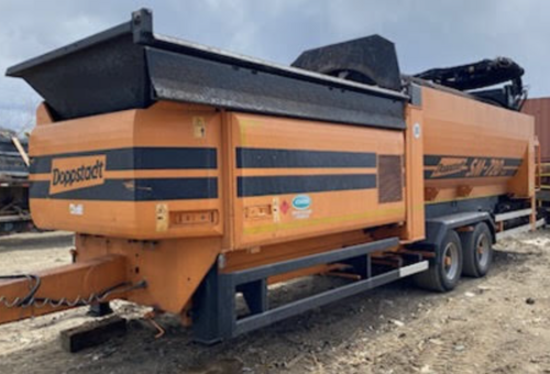 Doppstadt #SM-720-Plus, 1" screening drum, 7' dia x 20' length screening area, 114 HP Deutz diesel engine