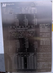 12000/20000 KVA 69000 Delta Primary, 13200Y/7620 Secondary, MagneTek