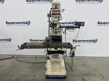 Birmingham #BPS-1649, vertical milling machine, 9" x49" table, 3 HP, AcuRite digital read out, power feed