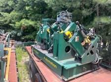 Controlled Automation #ABL86T, angle punching & shearing line, 86 ton punch, 250 ton shear, 2018
