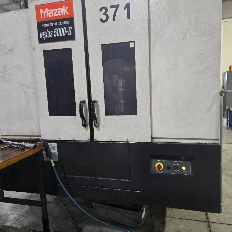 Mazak #HCN-5000II, CNC horizontal machining center, Mazatrol Matrix Nexus Control, 28.7" X, 28.7" Y, 29.1" Z