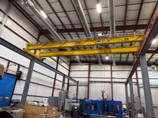 5 Ton, GH Cranes, Top Running Double Girder Overhead Bridge Crane, 32' span, 19' lift height, 75' runway