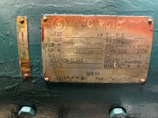 75 HP 1150/1360 RPM Fuji Electric, type GG-2283A, 440 VA, 183 amps