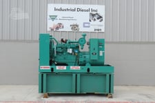 80 KW Cummins #80DGDAL30471A, Diesel Generator Set, 240 Volts, 6BT5.9 engine, 1800 RPM, 3PH, 572 hours