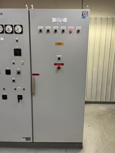 Finning, 6-Genset Synchronizing Control Panel Lineup w/ Bus-Tie & Plant DCS Panels, (6) ION 7550 meters, 120