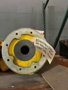 15 HP 1800 RPM Reuland, Frame 286U, COSO, TENV, BB, 550 V stator, 240 V rotor, electrically OK