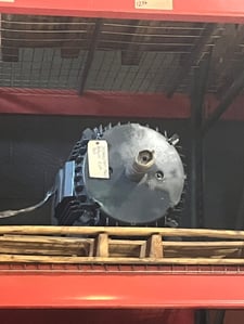 75 HP 1800 RPM General Electric, Frame 404T, BB, 460 Volts, rblt., electrically OK