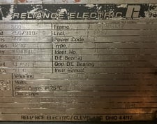800 HP 250/910 RPM Other, Frame B1208ATZ, 500 VA, electrically OK