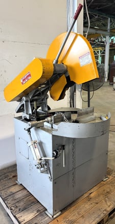 20"/22" Everett Abrasive Saw #20AA22, Miter, Air Vise, 20 HP