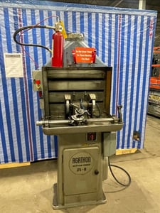 Agathon #175-A, Precision Carbide Tool Grinder, 6.89" grinding wheel diameter, 1.57" x 15.7" max. square