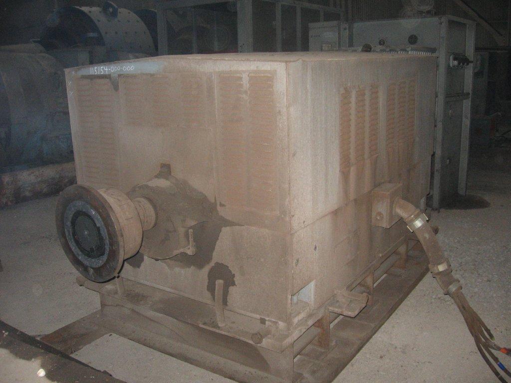 1750 HP 890 RPM EMC, Frame D-3280, 2300 Volts, WP2, AC Induction Motor