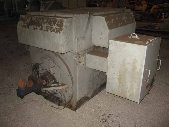1750 HP 3570 RPM Teco Westinghouse, Frame 4512, 2300 Volts, weather protected enclosure type 1, AC Induction