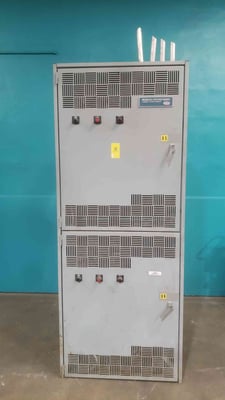 40 HP Robicon Barber-Colman #Mark IV, Variable Frequency Drive Cabinet, 480 Volts, 3 Phase, Enclosure