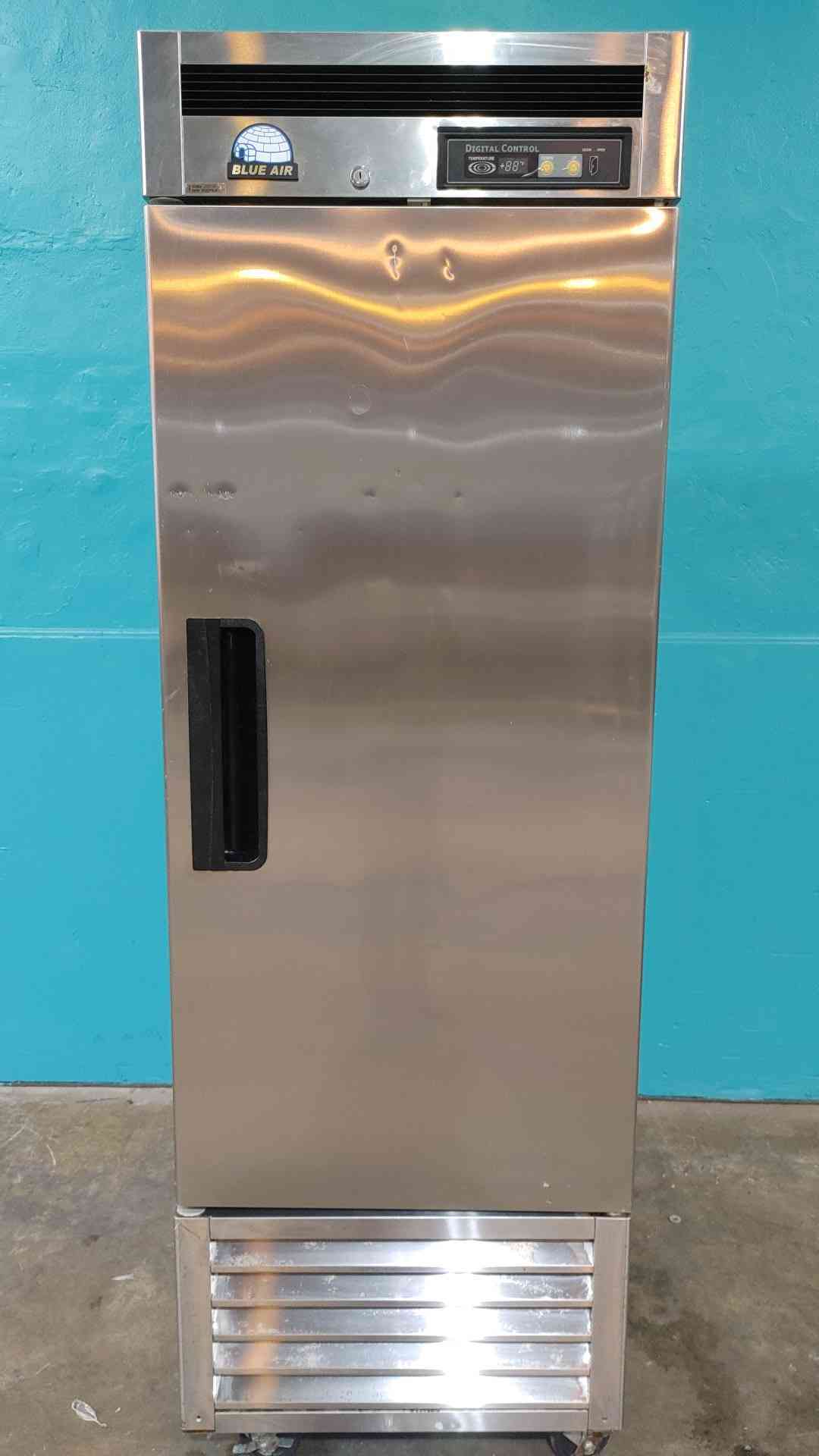 Blue Air #BSR23, Commercial Reach-In Refrigerator, 27", Stainless Steel, 1 Door, 23' cu. ft.