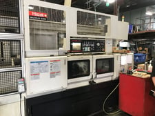 Mazak #Multiplex-4200, CNC turning center, 12.5" swing, 2" bar, 10.24" cutting diameter, 2004
